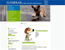 Tablet Screenshot of clicker.ch