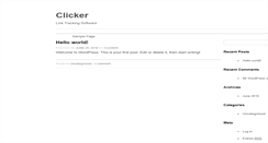 Desktop Screenshot of clicker.info