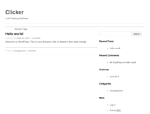 Tablet Screenshot of clicker.info